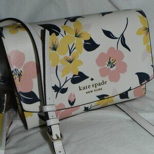 Kate Spade♠️Carson Lily💐Blooms Convertible Crossbody & Shoulder Bag♠️📦🏃🏻⚡🚚